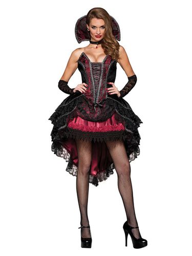Costumi di Halloween di Halloween Costumi per le feste della tunica di pizzo di poliestere delle armature del vestito sexy delle donne nere - milanoo.com - Modalova