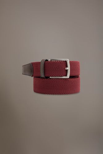 Cintura elastica intrecciata tinta unita uomo - Doppelganger - Modalova