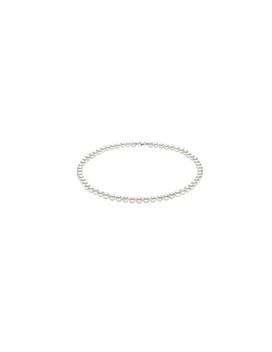 Collana GIOIELLI di perle ed oro bianco FWQ103 - Comete - Modalova