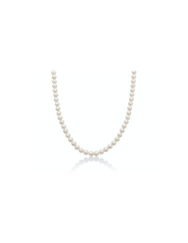 Collana di perle e oro bianco 18kt PCL4200V - Miluna - Modalova