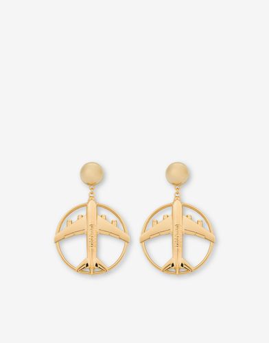 Orecchini Pendenti Airplanes - Moschino - Modalova