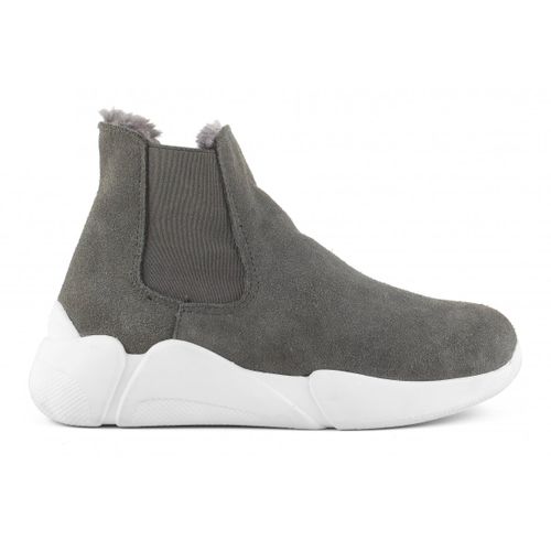 Beatles boot in pelle con suola sneaker - Colors Of California - Modalova