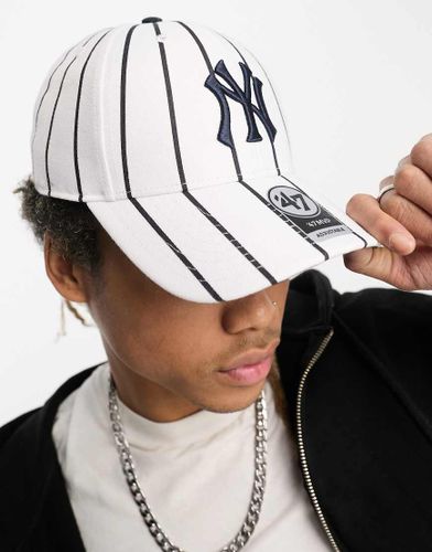 MLB NY Yankees - Cappellino bianco a righe nere - 47 Brand - Modalova