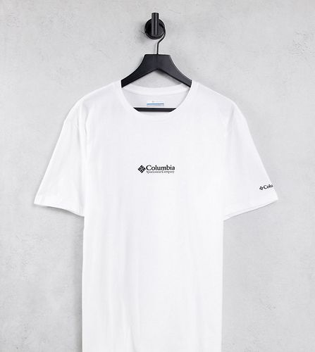 In esclusiva per ASOS - CSC - T-shirt basic con logo bianca-Bianco - Columbia - Modalova