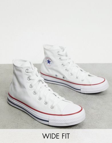 Chuck Taylor All Star - Sneakers alta bianche a pianta larga-Bianco - Converse - Modalova
