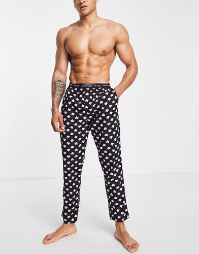 Pantaloni del pigiama con stampa di cuori - Calvin Klein - Modalova