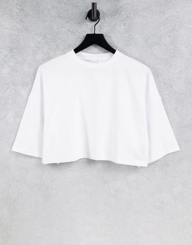 T-shirt corta squadrata in cotone organico, colore pallido - Aligne - Modalova