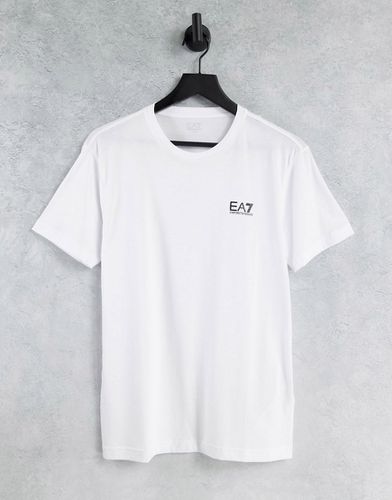 Armani - Core ID - T-shirt bianca con logo-Bianco - EA7 - Modalova