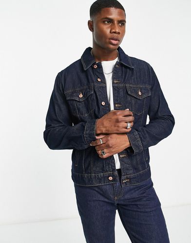 Giacca di jeans classica color indaco-Blu - ASOS DESIGN - Modalova