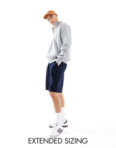 Pantaloncini eleganti ampi blu navy - ASOS DESIGN - Modalova