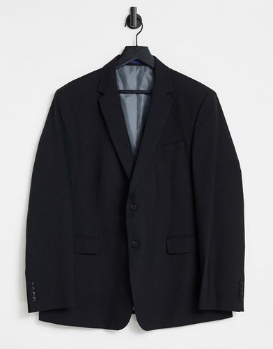Burton Essential - Giacca da abito slim nera-Nero - Burton Menswear - Modalova