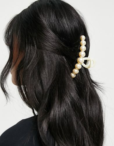 Pinza per capelli con perle - DesignB London - Modalova