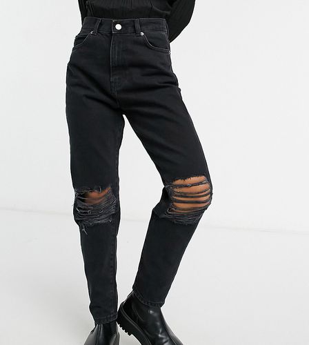 Nora - Jeans comodi neri con strappi evidenti sulle ginocchia - Dr Denim Petite - Modalova
