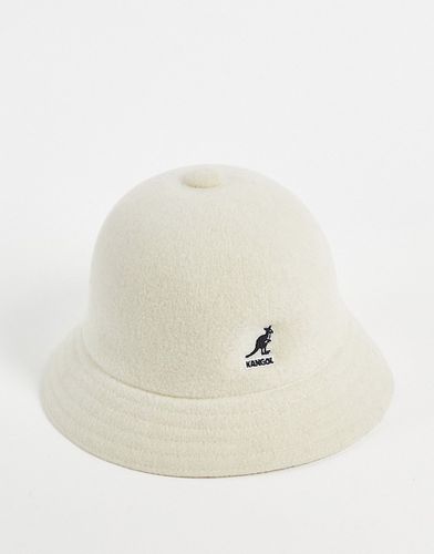 Cappello da pescatore casual in lana bianca-Bianco - Kangol - Modalova
