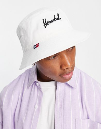 Norman - Cappello da pescatore bianco con scritta - Herschel Supply Co - Modalova