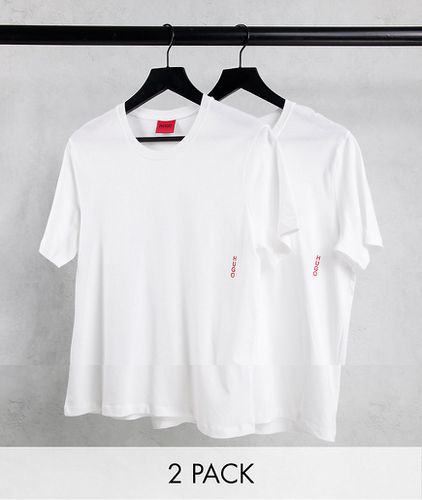 HUGO - Confezione da 2 T-shirt bianche-Bianco - HUGO Bodywear - Modalova