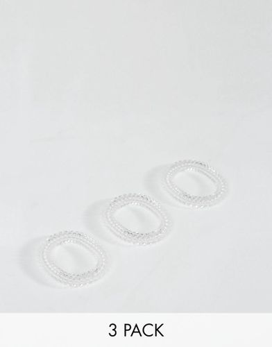Confezione da 3 elastici per capelli sottili - Trasparente-Nessun colore - Invisibobble - Modalova
