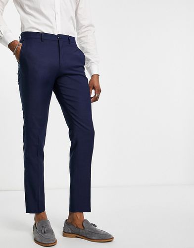 Premium - Pantaloni da abito elasticizzati slim blu navy scuro - Jack & Jones - Modalova
