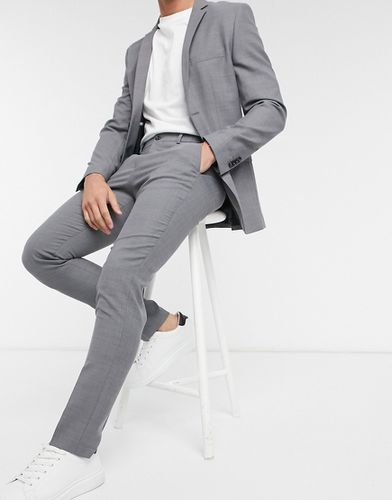 Premium - Pantaloni da abito slim grigio chiaro - Jack & Jones - Modalova