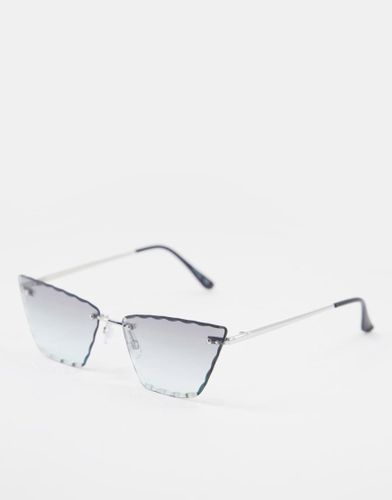 Occhiali da sole cat-eye da donna in grigio - Jeepers Peepers - Modalova