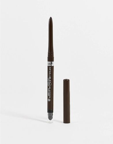 Paris - Infallible Grip - Eyeliner in gel marrone con durata di 36 ore - L'Oreal - Modalova