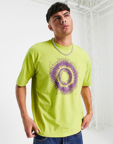 Levi's Skateboarding - T-shirt verde con stampa sul petto-Giallo - LEVIS SKATEBOARDING - Modalova