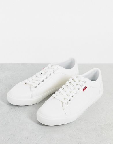 Woodward - Sneakers bianche con etichetta piccola del logo-Bianco - Levi's - Modalova