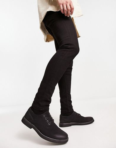 Scarpe eleganti nere con cuciture-Nero - New Look - Modalova