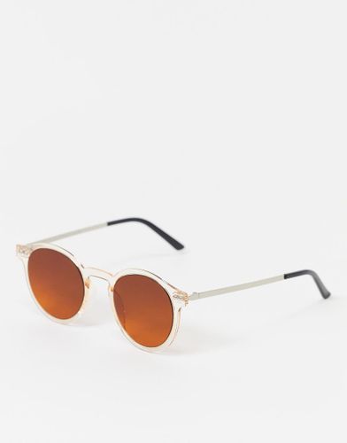 British Summer - Occhiali da sole rotondi arancioni-Arancione - Spitfire - Modalova