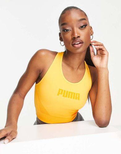 Evoknit - Top reggiseno giallo - Puma - Modalova