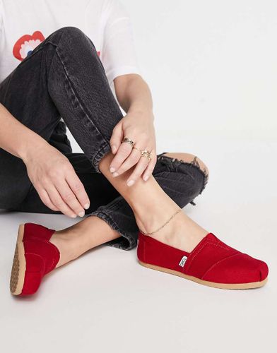 Alpargata - Espadrilles rosse-Rosso - Toms - Modalova