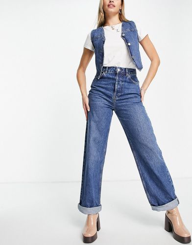 One - Jeans mom oversize blu medio - Topshop - Modalova