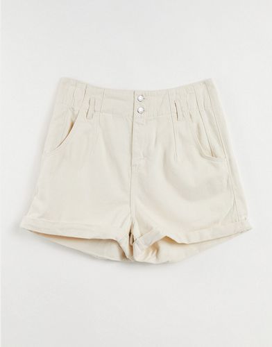 Pantaloncini di jeans écru-Bianco - Topshop - Modalova