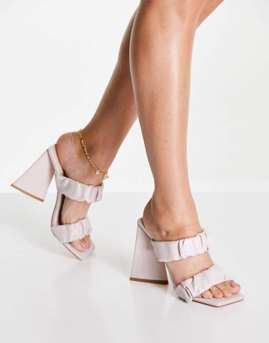 Extreme - Sandali sabot rosa con tacco - Truffle Collection - Modalova