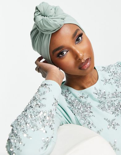 Foulard hijab per capelli salvia - TRENDYOL - Modalova