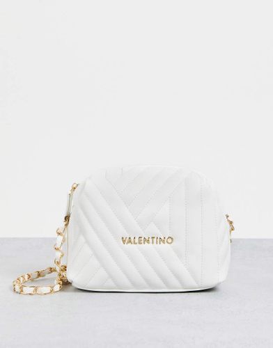 Signoria - Borsa a tracolla trapuntata bianca-Bianco - Valentino Bags - Modalova