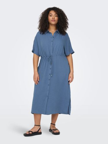 Vestito Lungo Regular Fit Collo Camicia - ONLY - Modalova