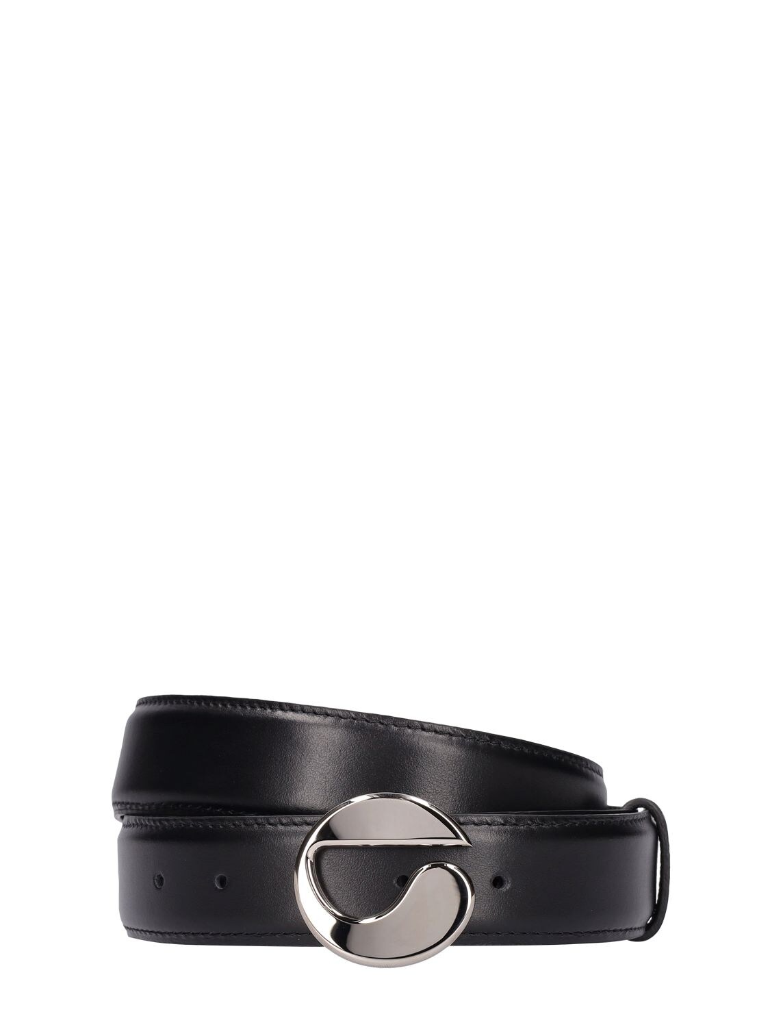 Cintura In Pelle Con Logo 3.2cm - COPERNI - Modalova
