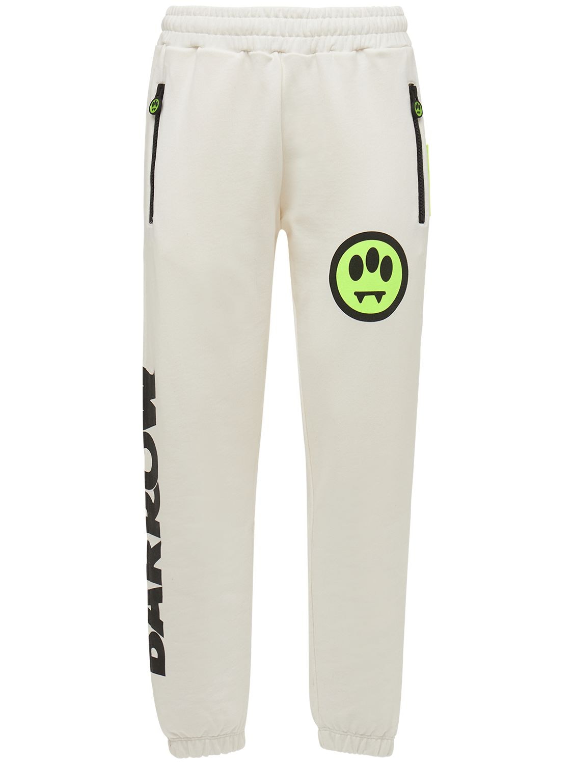 Pantaloni In Jersey Di Cotone Con Logo - BARROW - Modalova