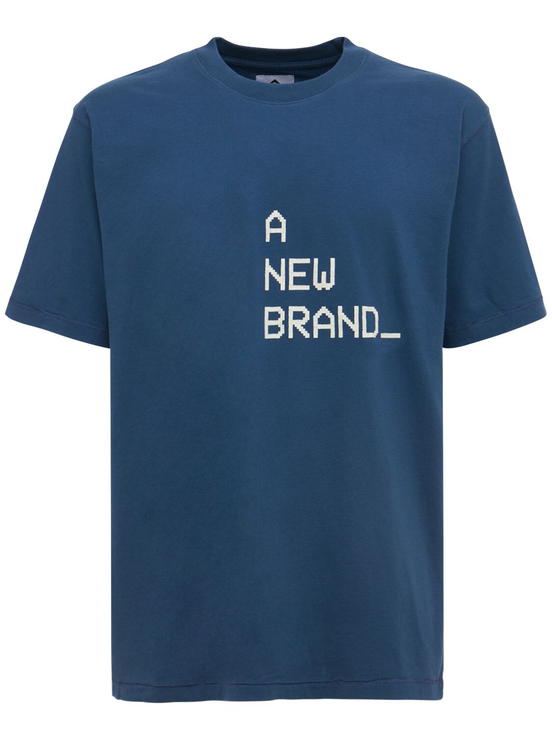 T-shirt In Cotone Con Logo - A NEW BRAND - Modalova