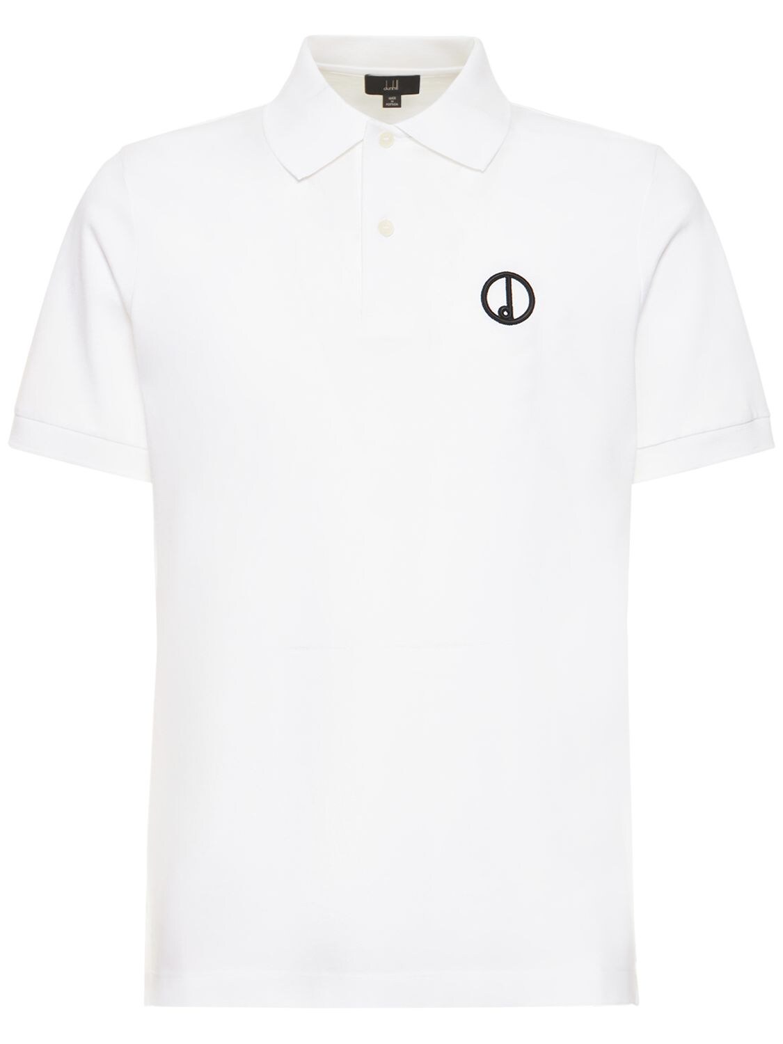 Polo In Cotone Con Logo - DUNHILL - Modalova