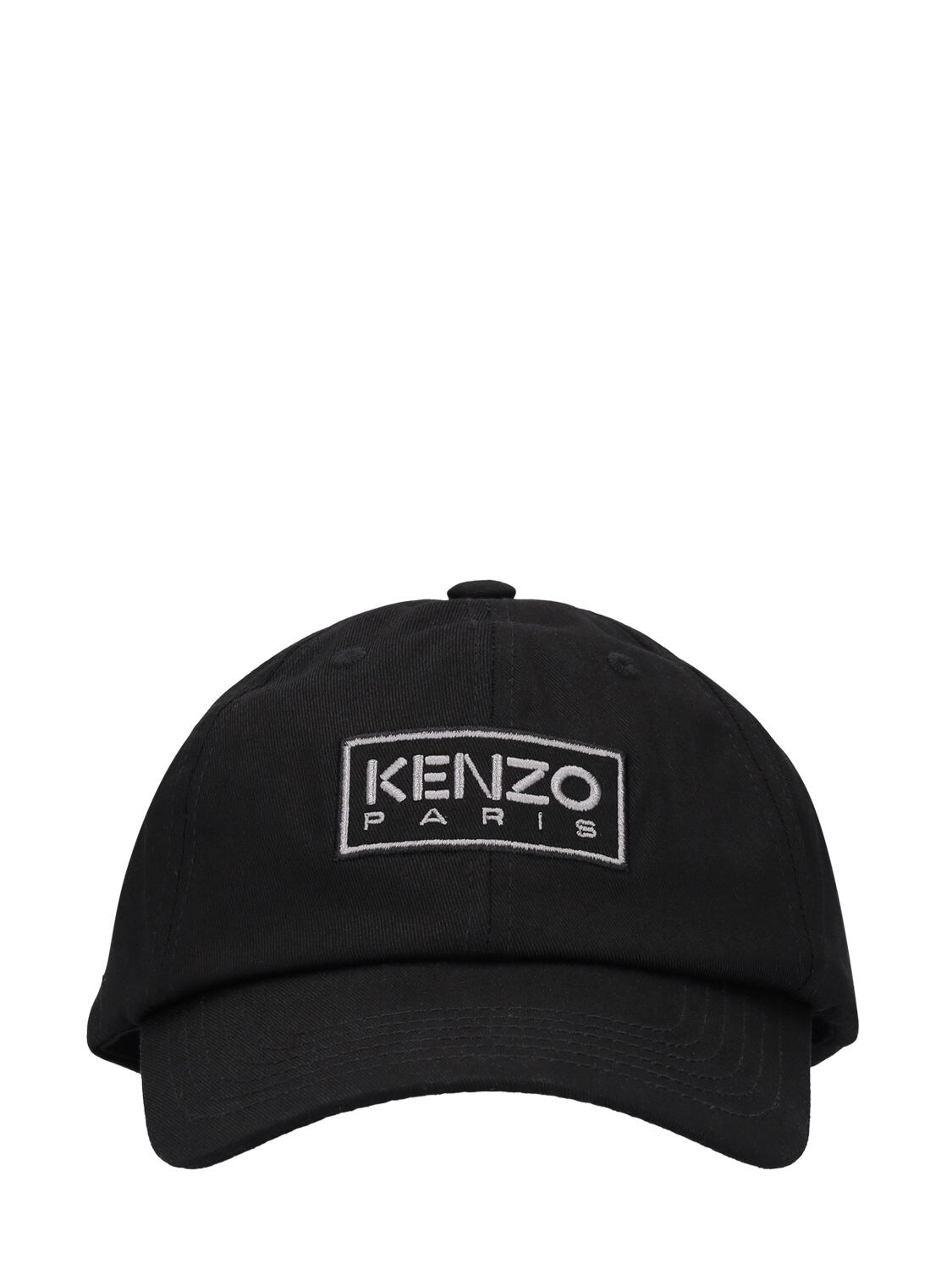 Cappello Baseball In Tela Di Cotone Con Logo - KENZO PARIS - Modalova