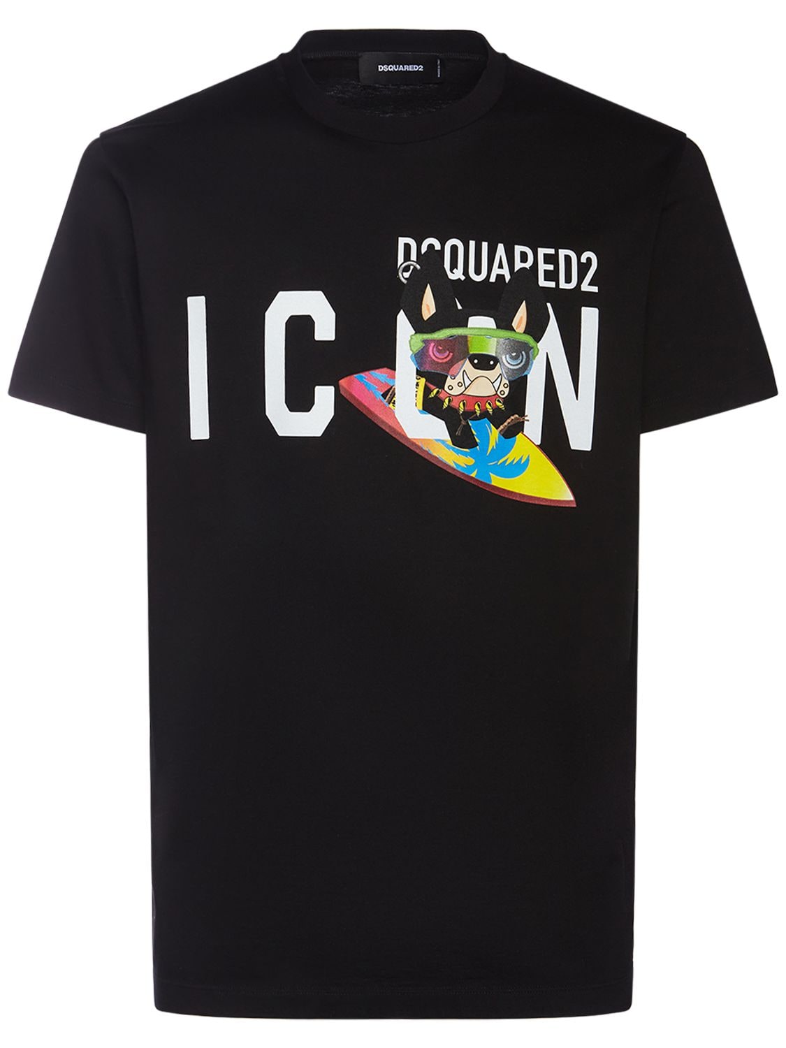 T-shirt Ciro Icons In Cotone - DSQUARED2 - Modalova