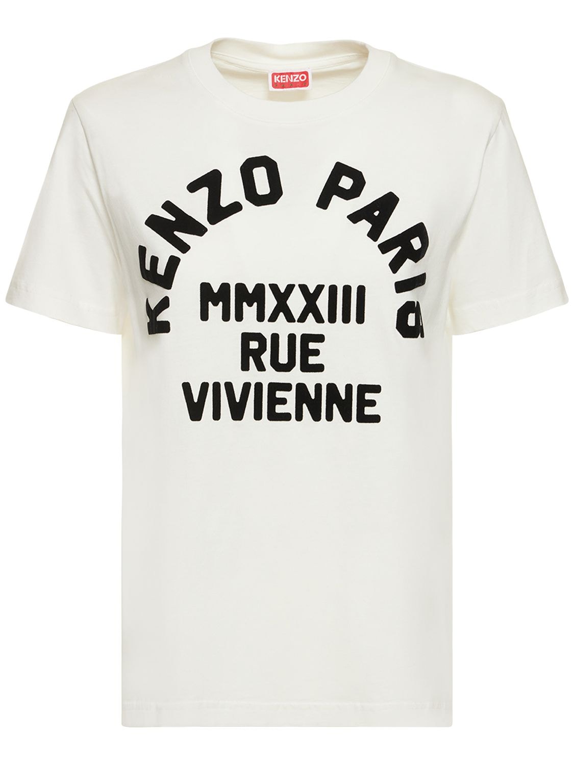 T-shirt Loose Fit Rue Vivienne - KENZO PARIS - Modalova