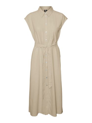 Vestito Camicia Senza Maniche - Vero Moda - Modalova