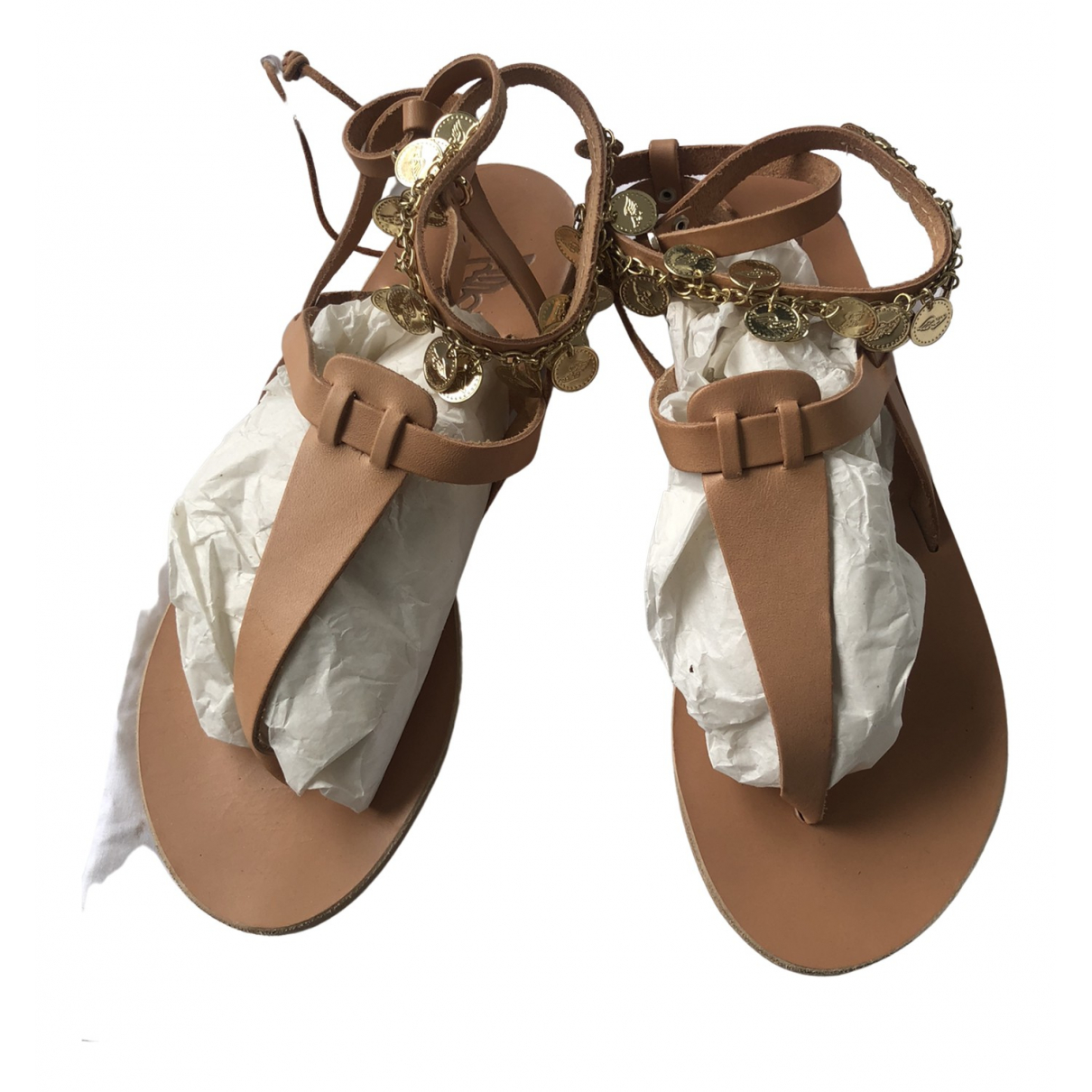 Sandali alla schiava in Pelle - Ancient Greek Sandals - Modalova