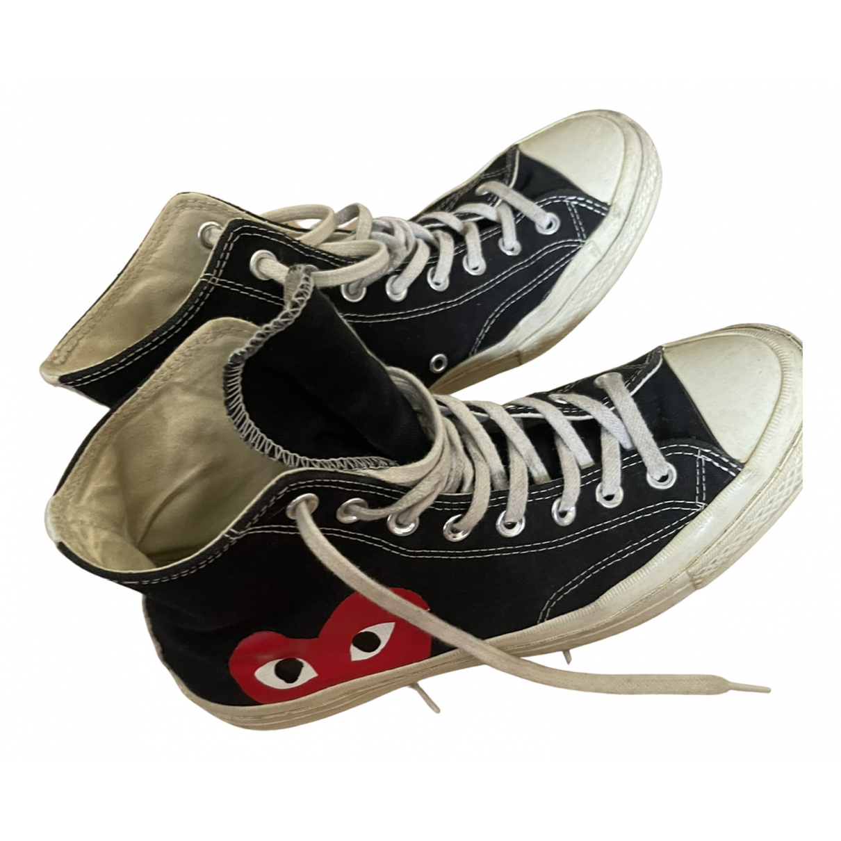 Sneakers alte in Tela - Converse x Play Comme Des Garons - Modalova