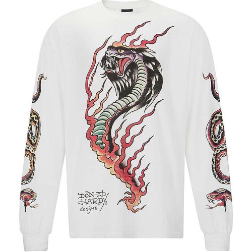 Venom-Slither Long T-Shirt - Ed Hardy - Modalova