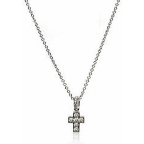 Collana con croce in diamanti - PASQUALE BRUNI - Modalova