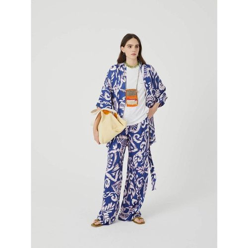 Kimono indigo moiré - Beatrice B - Modalova